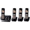 Panasonic DECT 6.0 Digital Cordless Phone with Digital Answering System - Black KXTG6524-REF